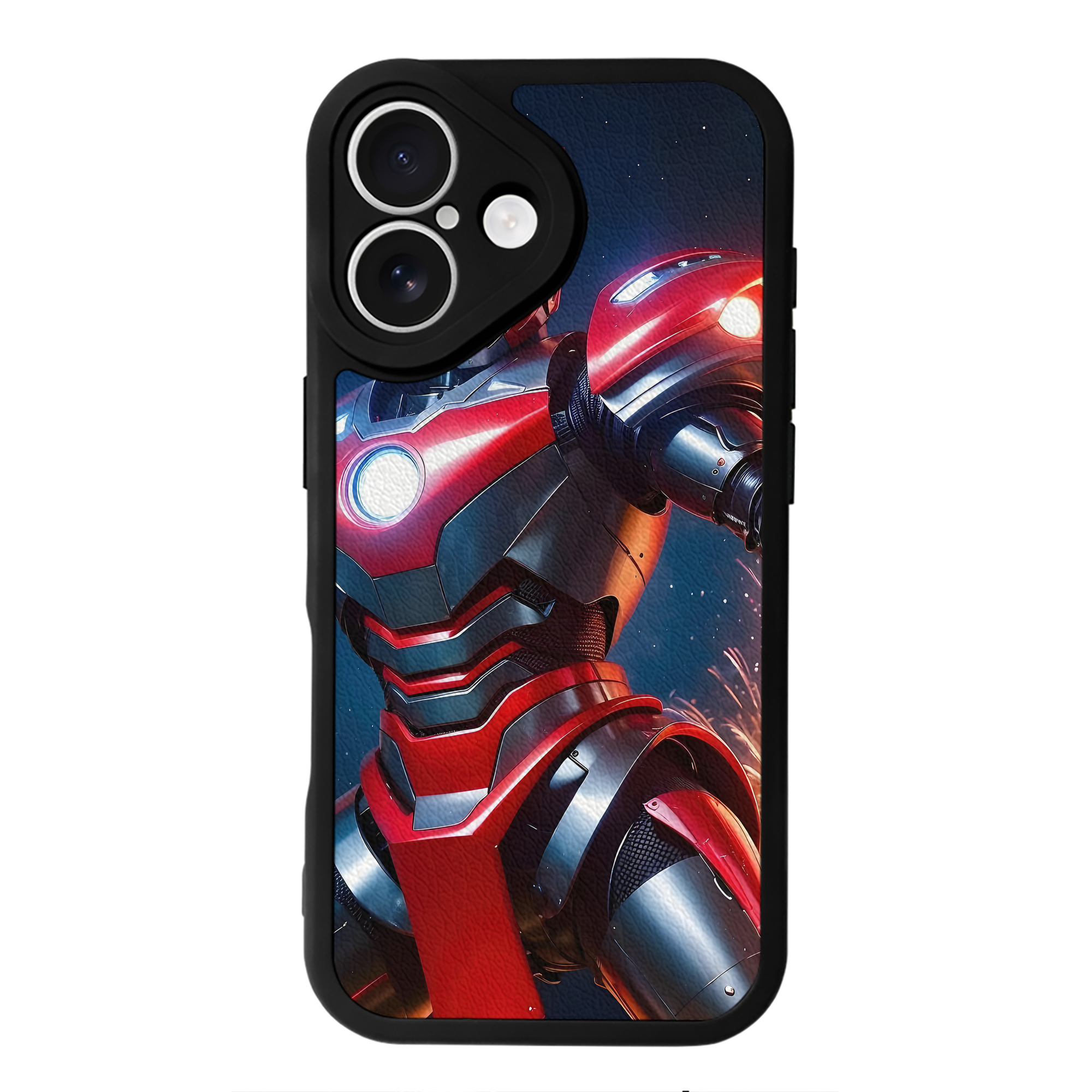 （画像用） ウルトラマン Ultraman 【iPhone 16シリーズ対応】シリコンスマホケース（レザー調） 材質：シリコン